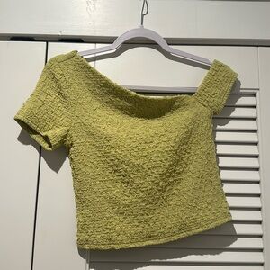 Emory Park off the shoulder crop top